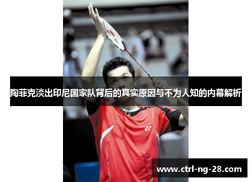 陶菲克淡出印尼国家队背后的真实原因与不为人知的内幕解析 陶菲克淡出印尼国家队背后的真实原因与不为人知的内幕解析